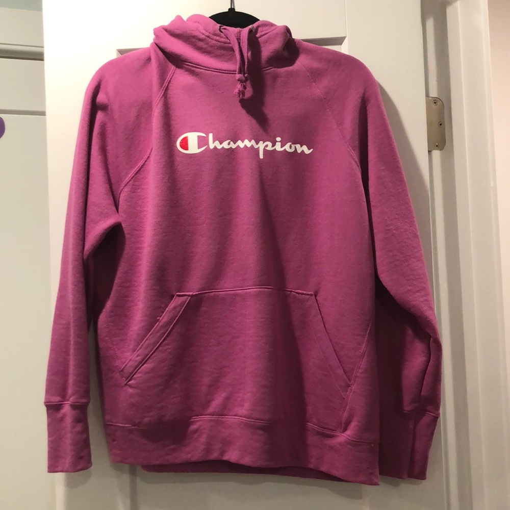 pink champion sweatshirt💕